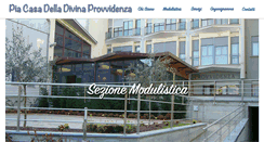 Desktop Screenshot of divinaprovvidenza.com