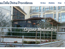 Tablet Screenshot of divinaprovvidenza.com